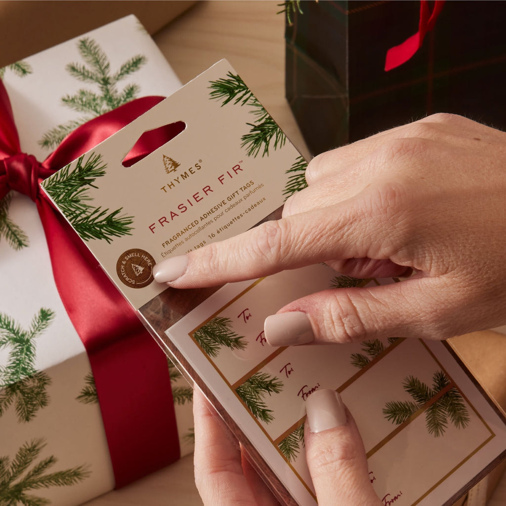 Frasier Fir® Fragranced Adhesive Gift Tags