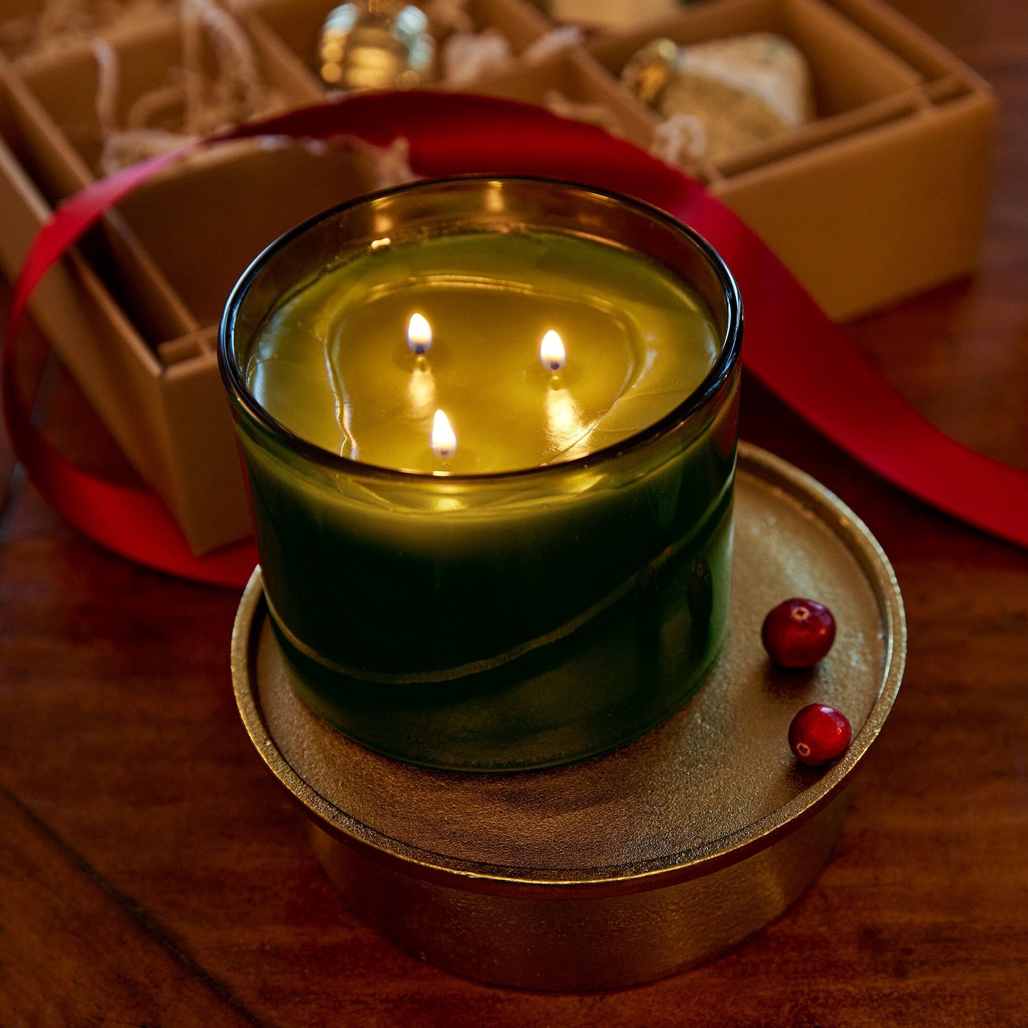 Frasier Fir® Green 3-Wick Candle