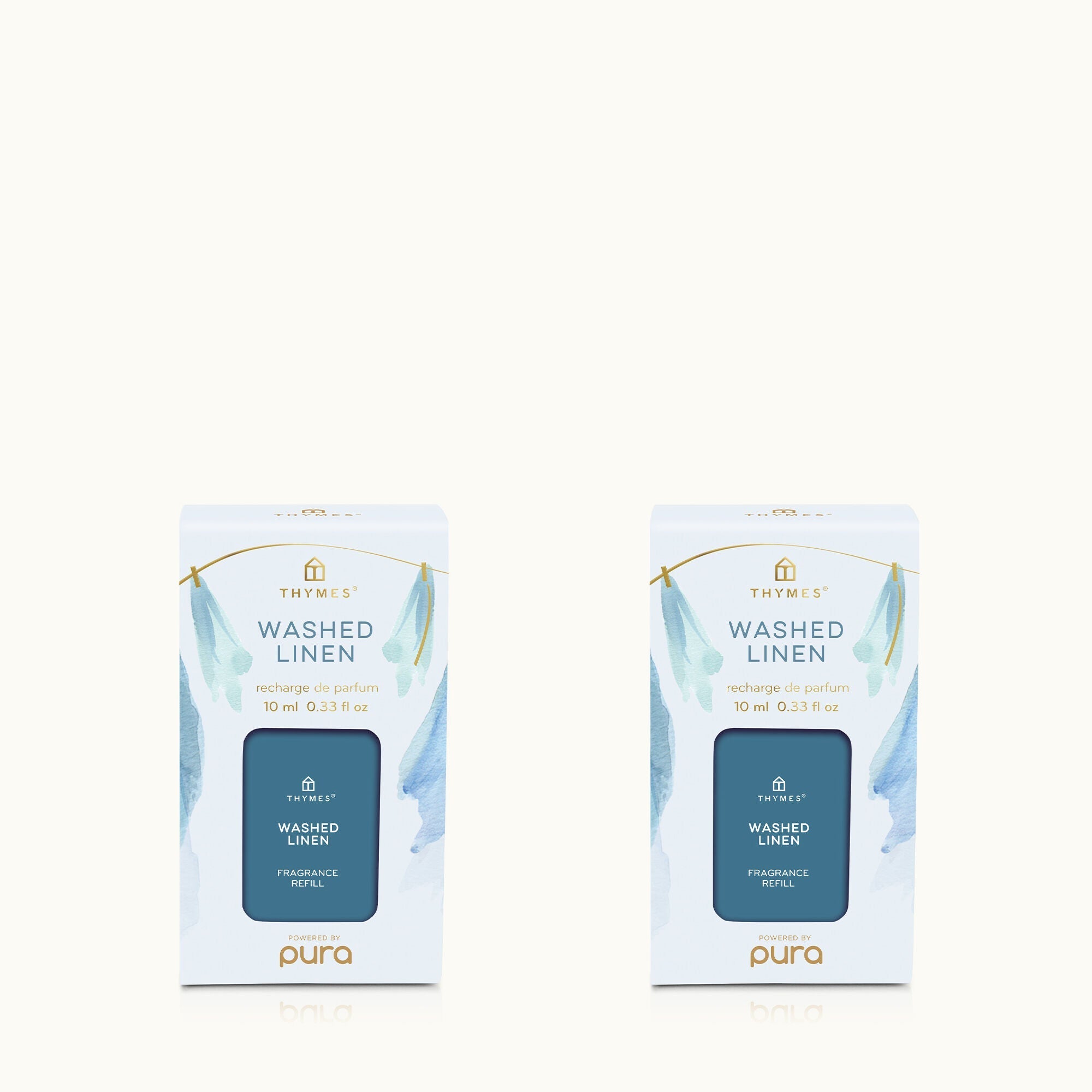 Washed Linen Pura® Diffuser Refill 2-Pack Bundle